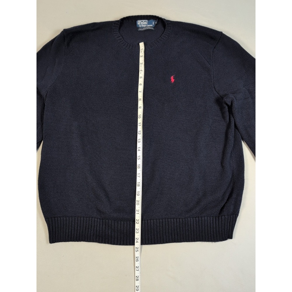 Polo Ralph Lauren Cotton Sweater Men's XXL Blue